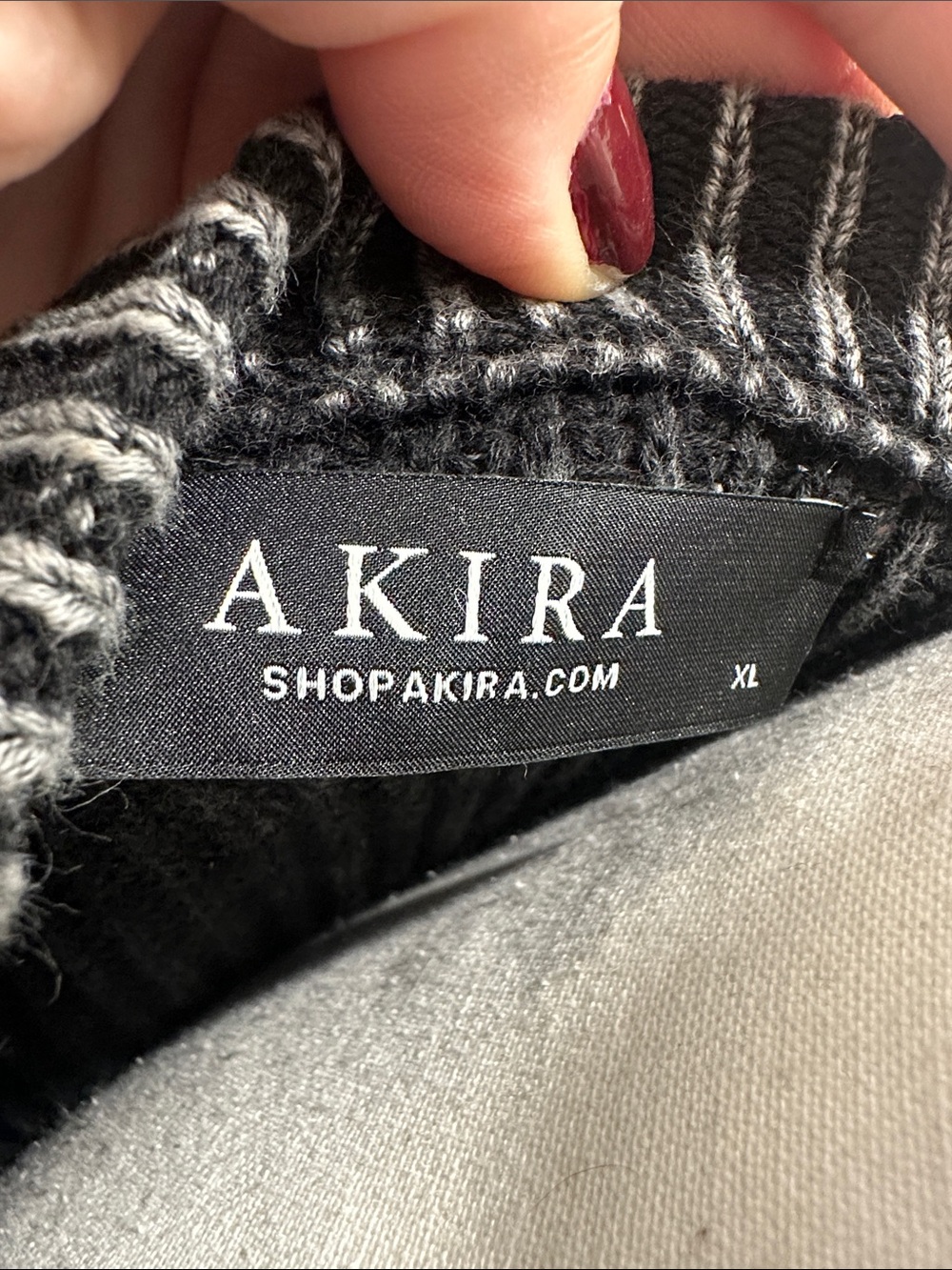 Akira Sweater cotton shit happens XL - Picture 6 of 7